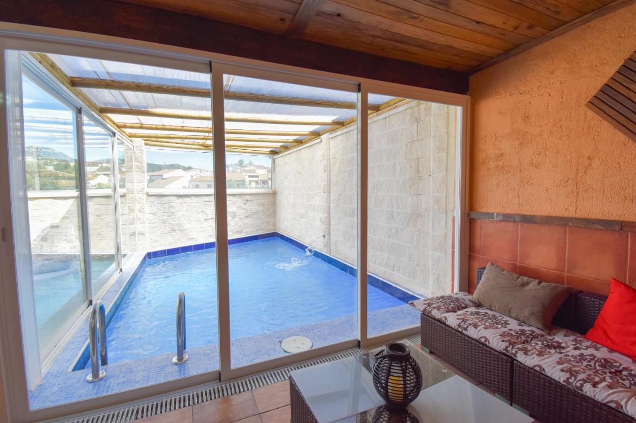 Villa Elisabeth Con Piscina Climatizada Chimenea Y Terraza Arriate Eksteriør billede