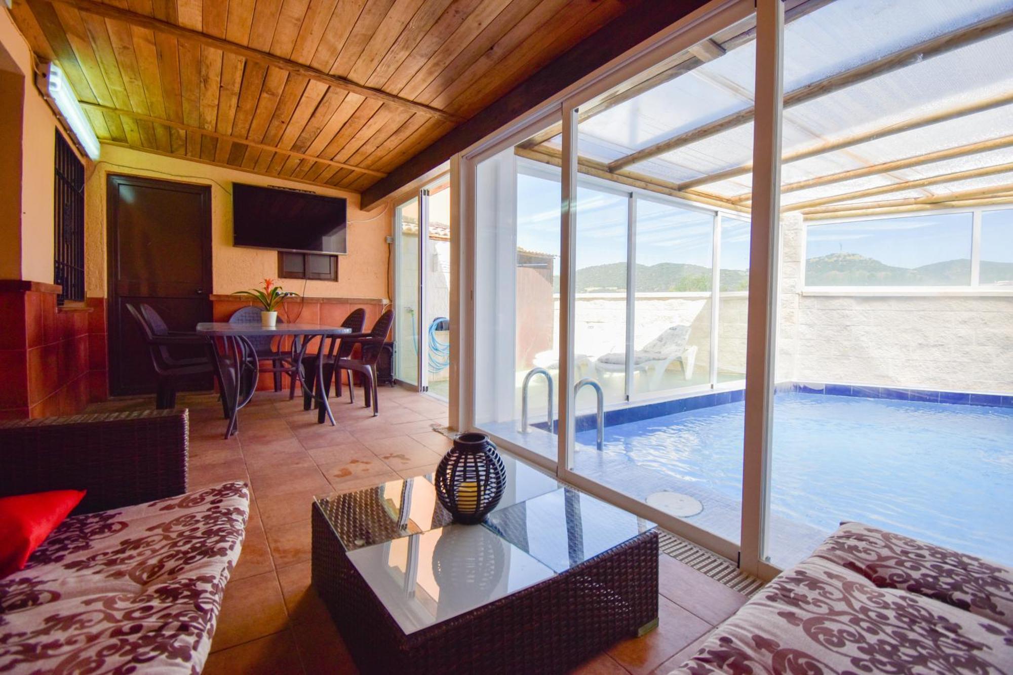 Villa Elisabeth Con Piscina Climatizada Chimenea Y Terraza Arriate Eksteriør billede
